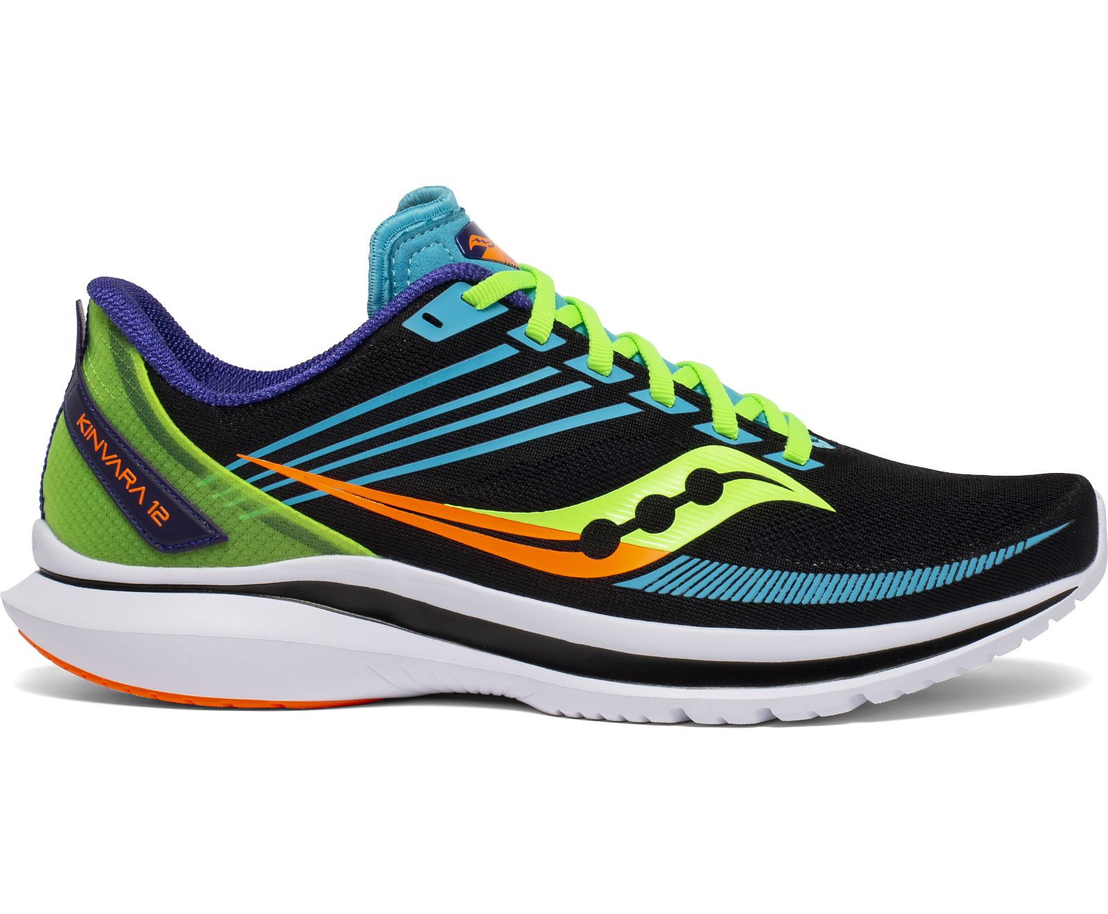 Tenis Para Correr Saucony Kinvara 12 Hombre Verdes Claro Negros Naranjas | México 526YXFU